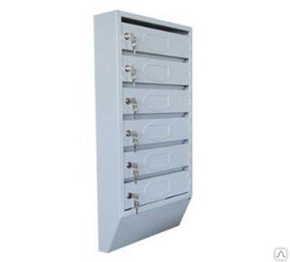 Почтовый ящик серия ЯПУ узкий 4 секции